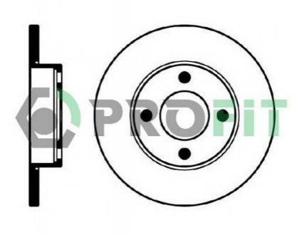 5010-0048 PROFIT Диск гальмівний