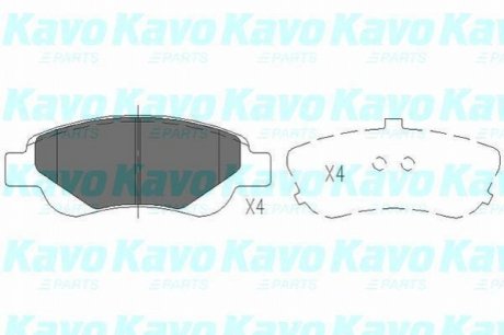 KBP-9024 KAVO Комплект гальмівних колодок