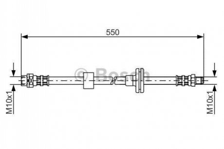 1 987 481 056 BOSCH Шланг гальмівний