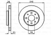 0 986 479 121 BOSCH Гальмівний диск FIAT/FORD 500C/Panda "F "04>> (фото 6)