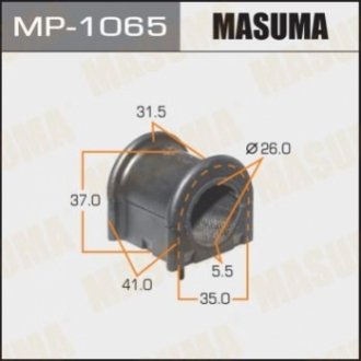 MP1065 MASUMA Втулка стабилизатора переднего Lexus RX 350 (08-15)/ Toyota Highlander (10-) (Кр