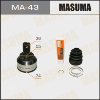 MA43 MASUMA ШРУС наружный Mazda 3 (03-06) (нар 36/вн 24)