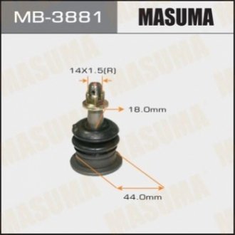 MB3881 MASUMA Опора шаровая (MB3881) MASUMA