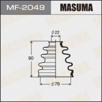 MF2049 MASUMA Пыльник ШРУСа (MF2049) MASUMA