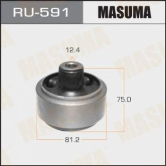 RU591 MASUMA Сайлентблок (RU591) MASUMA