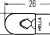 8GP002067241 HELLA Лампа розжарювання, T4W 24V 4W BA 9s (фото 2)