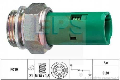 1800110 EPS Датчик давления масла