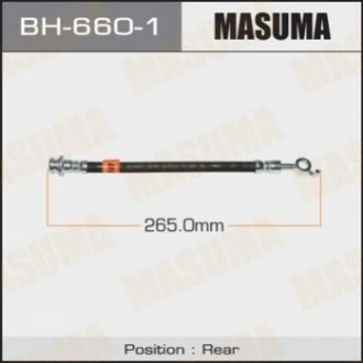 BH6601 MASUMA Шланг тормозной (BH6601) MASUMA