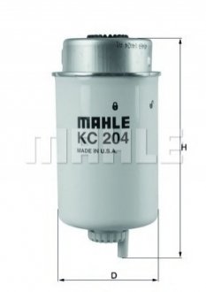 KC204 MAHLE / KNECHT Паливний фільтр