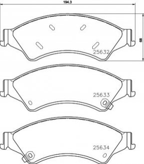 NP5049 NISSHINBO Колодки тормозные дисковые Ford Ranger (TKE) (11-)