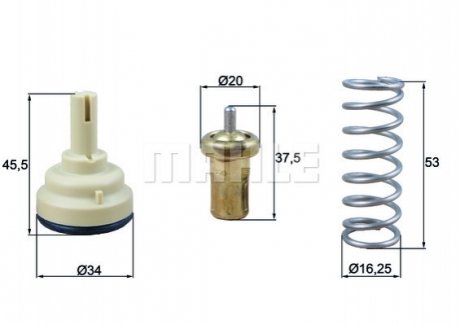 TX181105D MAHLE / KNECHT Термостат