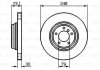 0 986 479 265 BOSCH Гальмівний диск BMW 3(90-93) 348mm F "06>> (фото 6)