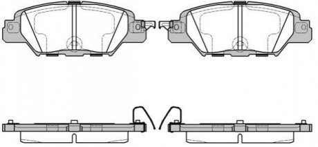 P17773.00 WOKING Гальмівні колодки задні  Mazda CX5  2.0-2.5 15-