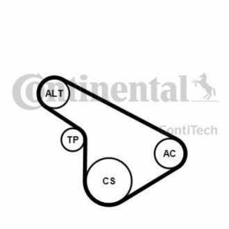 5PK1212K1 Contitech Комплект ГРМ