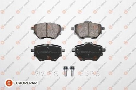 1619790880 Eurorepar EUROREPAR Задні тормозные колодки CITROEN BERLINGO, BERLINGO MULTISPACE, BERLINGO/MINIVAN, C4 GRAND PICASSO II, C4 III, C4 PICASSO II, C4 SPACETOURER, GRAND C4 SPACETOURER 1.2-Electric