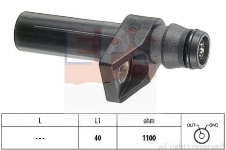 1.953.482 EPS EPS DB Датчик числа оборотов к/вала W210/202/140, Sprinter, Vito OM611/602/604/605/606 M104/111/116/119/120 (стар. вариант)