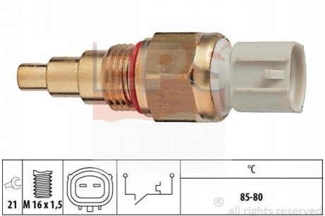 1.850.109 EPS EPS MITSUBISHI Датчик включения вентилятора радиатора Colt III,V,Lancer IV,V,VI,Galant IV,V,VI,Runner,Space Wagon