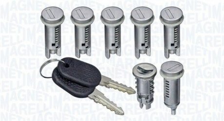 350105028600 MAGNETI MARELLI MAGNETI MARELLI CITREOEN К-т личинок (6шт.) замков дверей (на 4 дв.+бак+замок заж.) Jumper -02, FIAT, PEUGEOT