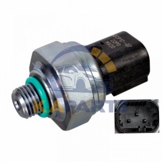 172236 FEBI BILSTEIN FEBI BMW Пневмовыключатель кондиционера 1 F20,3 E46/90,1 F30,5 E39/60,5 F10,6,7 E38/65/F01,X1/3/5 E53/70,X6