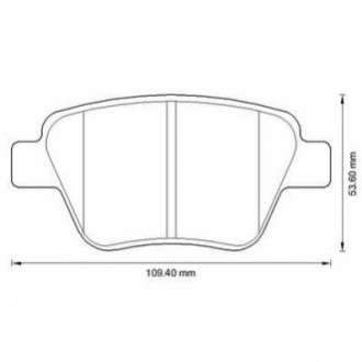 573312J Jurid JURID VW Тормозные колодки задн.Audi A1,3,Seat,Skoda Octavia,SuperB,Yeti,Caddy III,Golf VI,Touran 06-