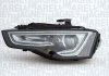 MAGNETI MARELLI Фара правая AUDI A5 D3S H7 PWY24W LED TRANSPARENT LENS BLACK FRAME AFS BEZ XENON ECU 711307023921