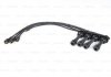 0986356974 BOSCH BOSCH B974 Провода высокого напряжения 4шт.HYUNDAI Elantra 1,6/1,8i, -95, Sonata 2,0i -98, (фото 1)