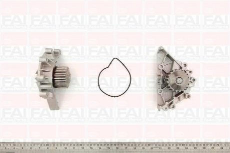 WP6309 FAI FAI CITROEN Помпа воды C4 Grand Picasso,C4 I,C5 I,II,Jumpy,Fiat Scudo,Peugeot 206/806 2.0