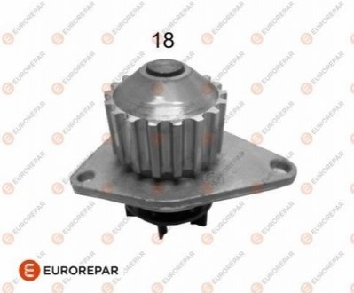 1637171380 Eurorepar Насос водяной (Помпа) Citroen Nemo/Peugeot Bipper 1.4 i 75 (TU3A) (1637171380) Eurorepar