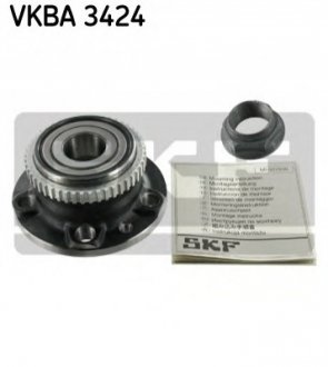 VKBA 3424 SKF SKF FIAT Ступица колеса с подшипн.и кольцом ABS Scudo,Citroen Jumpy, Peugeot 806,Expert