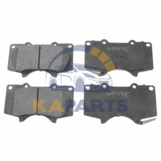 16726 FEBI BILSTEIN FEBI TOYOTA Тормозные колодки передн.Land Cruiser 02-,Fortuner,Mitsubishi Pajero IV 07-