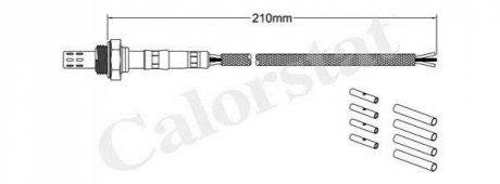 LS030079 Vernet VERNET MAZDA Лямбда-зонд (3 конт.) DEMIO (DW) 1.3 16V 98-03, DEMIO (DW) 1.3 i 16V 98-00