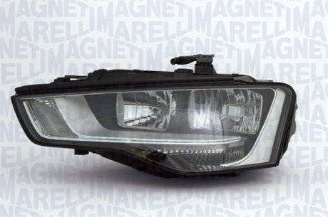 MAGNETI MARELLI Фара галогеновая права H7/H7 (BLACK) AUDI A5 FL (B8PA) [710301274202]