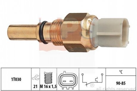 1.850.151 EPS EPS TOYOTA Датчик темпер.включения вентилятора радиатора Camry,Carina E,Corolla,Rav 4