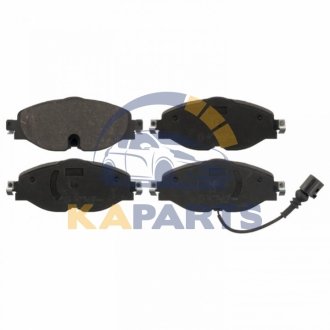 16994 FEBI BILSTEIN FEBI VW К-т передних торм. колодок (с датч.) Golf VII, AUDI A3 13-, SKODA Octavia 12-