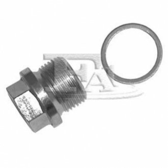 862.372.011 Fischer Automotive One (FA1) FISCHER К-т пробка поддона (слив масла) M22X1,5 L=14mm OAS 022 DIN 910+шайба 846.760