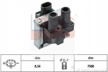 1.970.146 EPS EPS FIAT Катушка зажигания Alfa Romeo 33,Doblo,Palio,Punto,Tempra,Tipo 1.1/2.0 91-