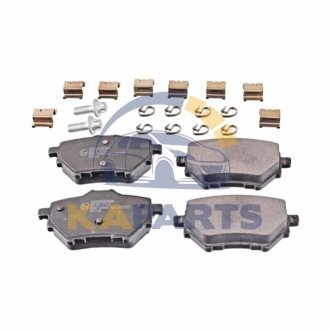 16959 FEBI BILSTEIN FEBI CITROEN Тормозные колодки задн.C4 Grand Picaasso, C4 Picasso 13-, PEUGEOT 308