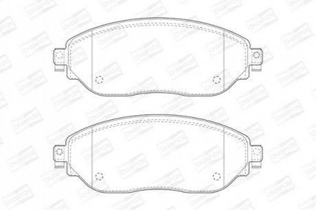 573656CH CHAMPION CHAMPION RENAULT Тормозные колодки передн.Trafic III,Opel Vivaro,Nissan NV300 14-