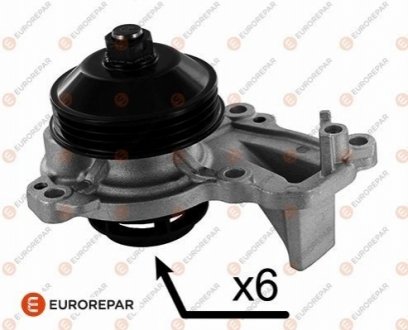 1635181780 Eurorepar Насос водяной (Помпа) Citroen C3 1.2 1.2 i VTi (EB2F) PSA (1635181780) Eurorepar