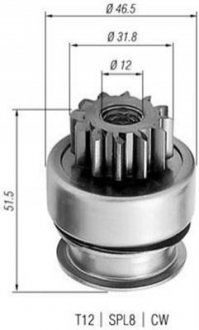 940113020261 MAGNETI MARELLI MAGNETI MARELLI Бендикс CITROEN Xm, BX,Jumper MITSUBISHI PEUGEOT [940113020261]