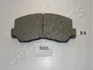 PA-502AF JAPANPARTS JAPANPARTS MITSUBISHI Тормозные колодки передн.Galant I,II,L300,Pajero I,Celica