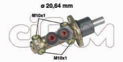 202-142 CIFAM CIFAM VW Главный тормозной цилиндр D20,64mm GOLF A 1,8-2,0 91-PASSAT 1,6-2,0 8