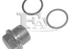 FISCHER OAS093 Масляная пробка + шайба M22x1.5 L=14 DIN 7604, Audi, VW,Cu 22x2 142.020.021