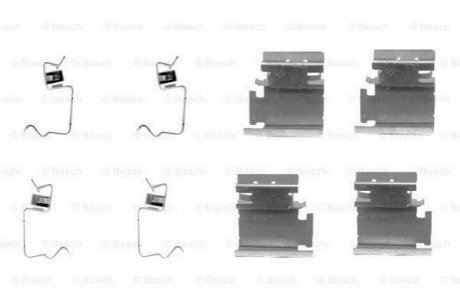 1987474311 BOSCH BOSCH DB Р/к установки передних тормозных колодок (сист. BOSCH) Vito,Sprinter