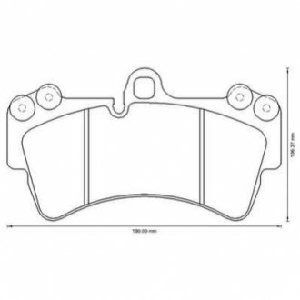 573282J Jurid JURID VW Тормозные колодки передн.Touareg,Audi Q7,Porsce Cayenne 2.5-5.0 02-