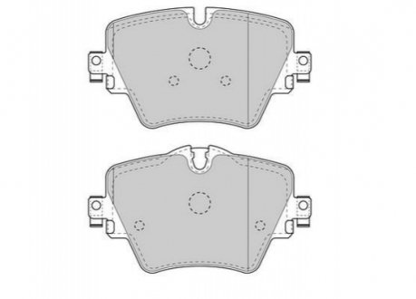 573612J Jurid JURID BMW Тормозные колодки передн.1 F40,2,3 G20,4,5 G30,X1 F48,X2,X3 G01,X4