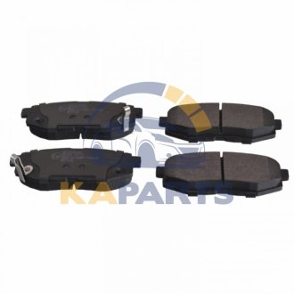 116338 FEBI BILSTEIN FEBI SUBARU Тормозные колодки задн Legacy IV 03-,Outback 03-,Tribeca 05-