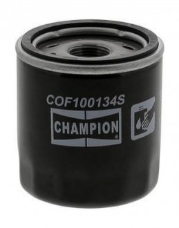 COF100134S CHAMPION CHAMPION RENAULT Фильтр масляный H=75mm Clio,Kangoo, Twingo 1.0/1.2 96-