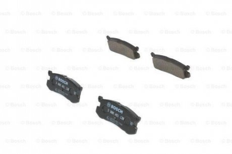 0986461138 BOSCH BOSCH FORD Колодки тормозные передние PROBE 2,23,0 88- MAZDA 626 -98