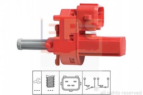 1.810.140 EPS EPS FORD Выключатель STOP-сигналов (под педаль) Focus 98-,Mondeo 00-